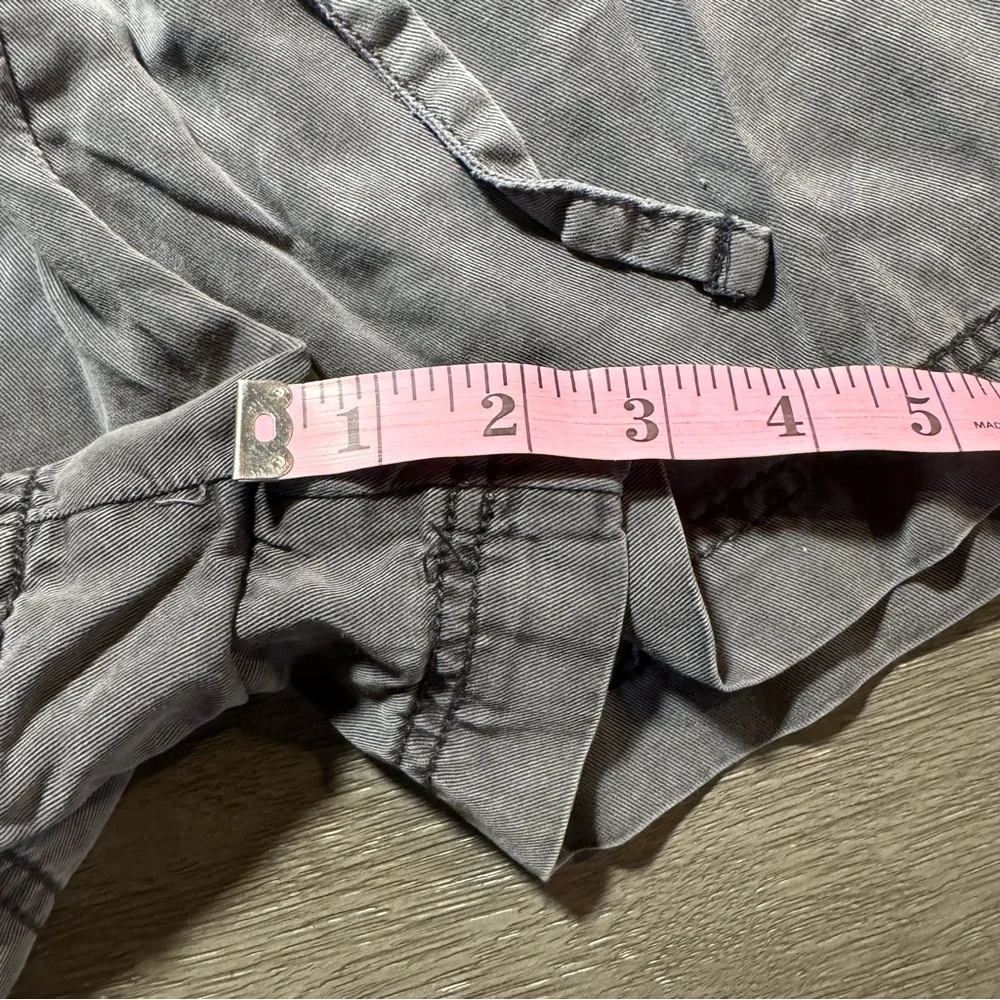 C&C California Shorts Lyocell Dark Grey Drawstring XS